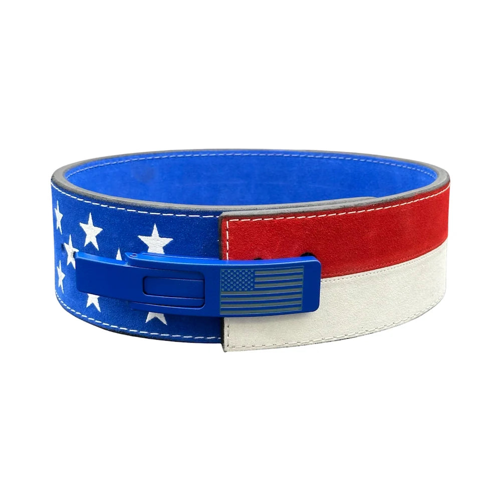Aurex Custom Flag Lever Belts – Represent Your Pride, Lift with Strength