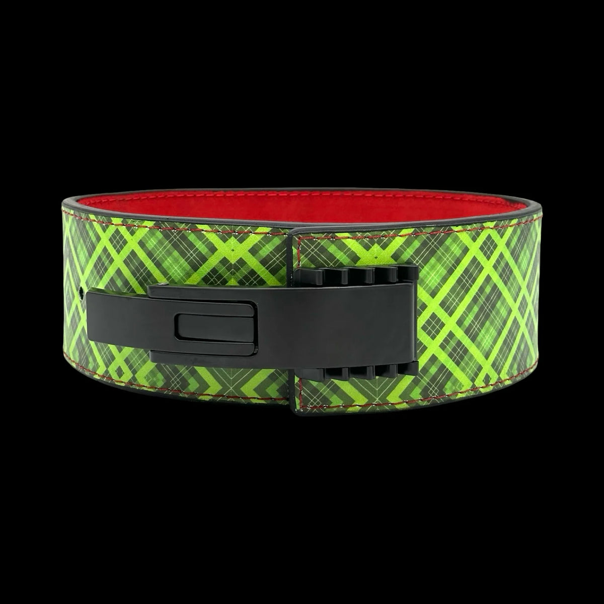Aurex 4" 10mm Green Wrapping Paper Lever Belt