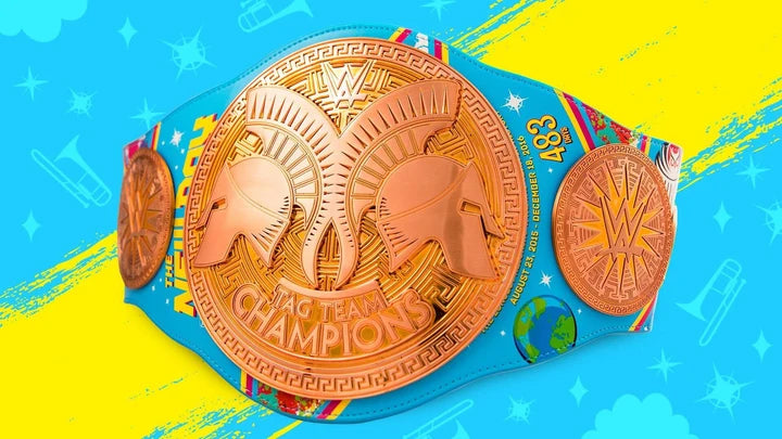New Day Tag Team Championship Wrestling Replica Title Aurex Belt