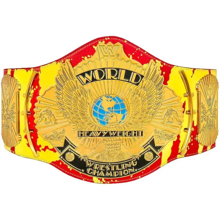 Hulk Hogan Hulkamania Customized Championship Replica Aurex Belt