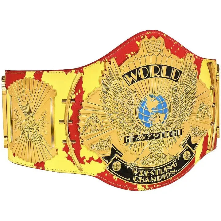 Hulk Hogan Hulkamania Customized Championship Replica Aurex Belt