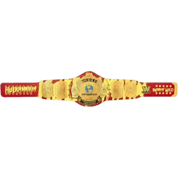 Hulk Hogan Hulkamania Customized Championship Replica Aurex Belt