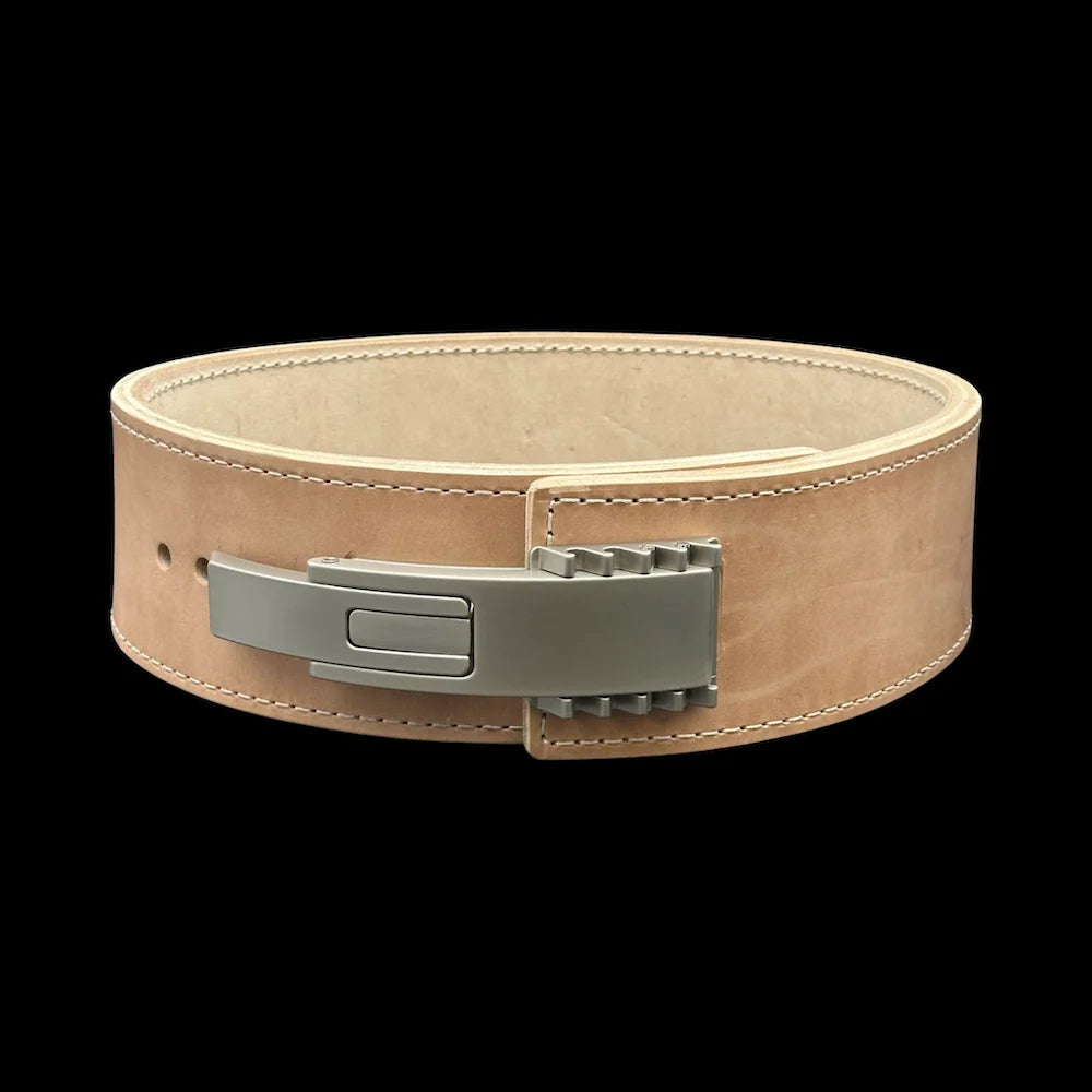 Aurex Leather Lever Powerlifting Belt – Built for Strength & Performance