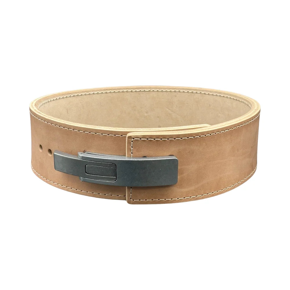 Aurex Leather Lever Powerlifting Belt – Built for Strength & Performance