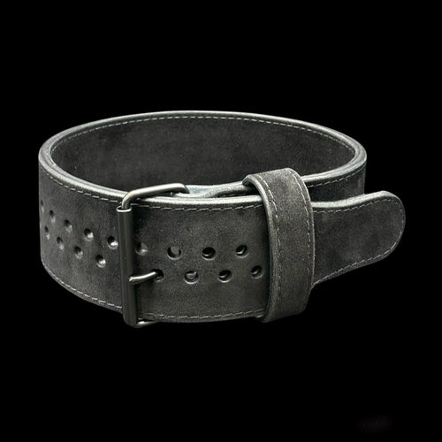Aurex 4" 10mm Double Suede Pioneer Cut Powerlifting Belt – Built for Strength