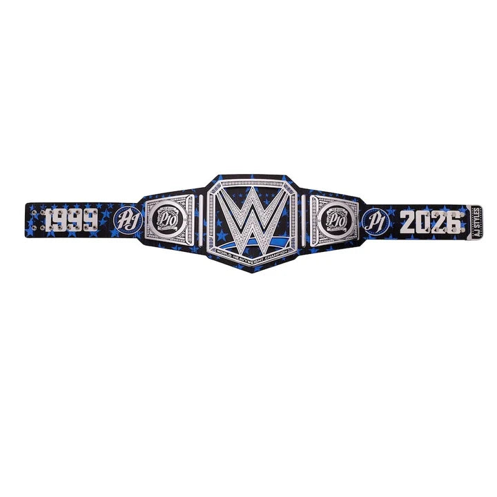 AJ Styles 10th Anniversary Signature Series Championship Replica Title Aurex Belt