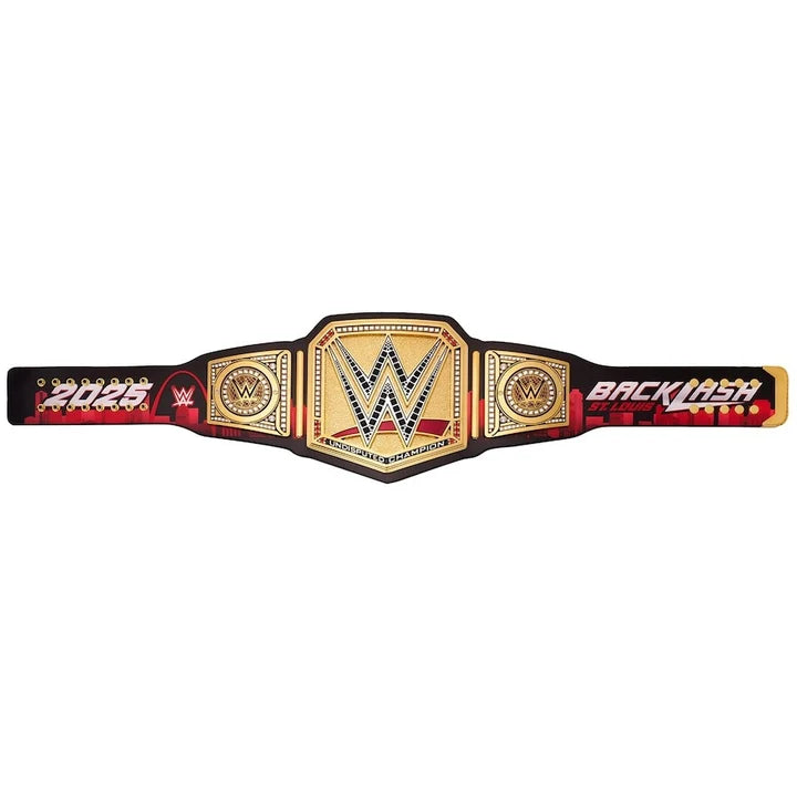 Backlash 2025 St. Louis Undisputed Championship Replica Title Aurex Belt