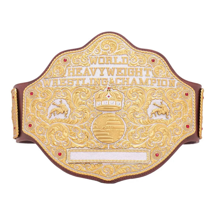Big Gold Heavyweight Championship Wrestling Replica Title Aurex Belt