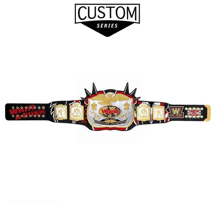 Legion of Doom Road Warriors Custom Series Tag Team Championship Aurex Belt