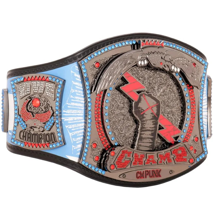 CM Punk 434-Day Record Signature Championship Replica Aurex Belt
