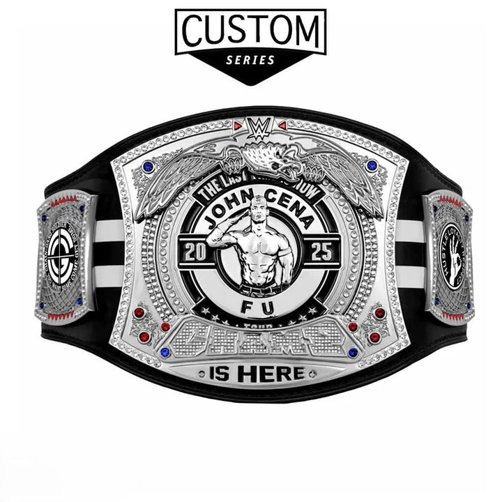 John Cena Custom Spinner Championship Replica Belt – Collector’s Edition Aurex Belt