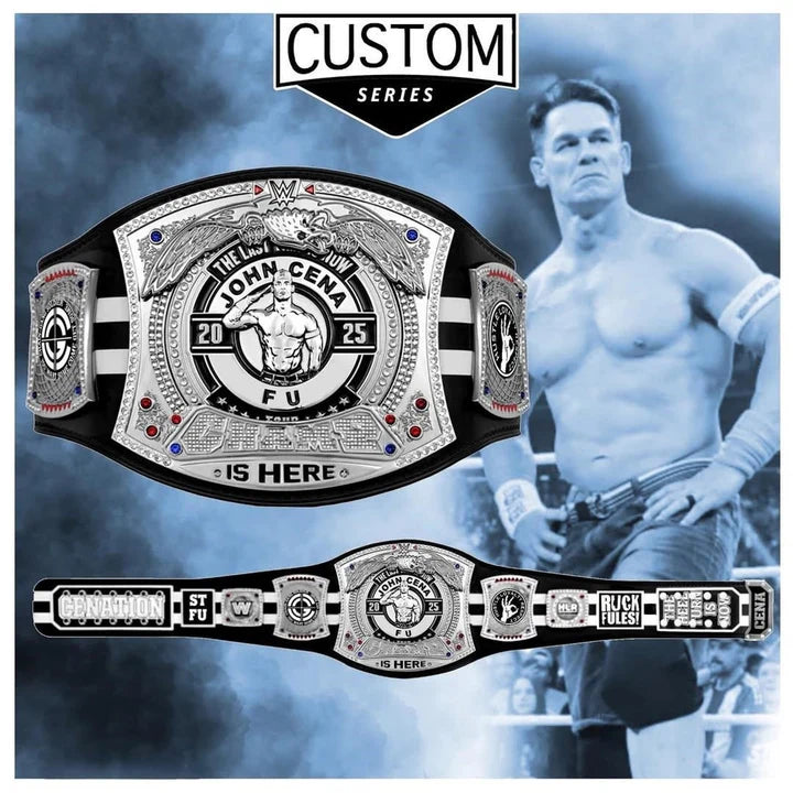 John Cena Custom Spinner Championship Replica Belt – Collector’s Edition Aurex Belt