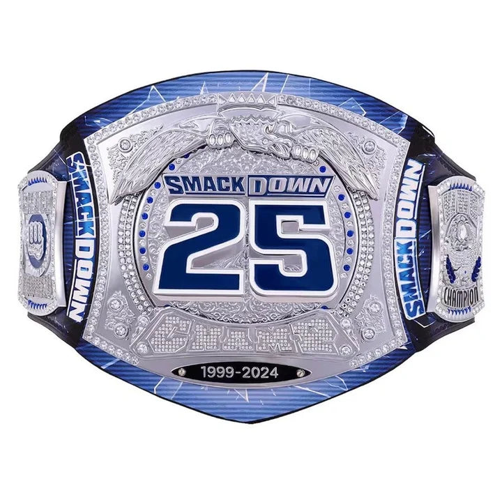 SmackDown 25 Years Special Edition Spinner Championship Replica Aurex Belt