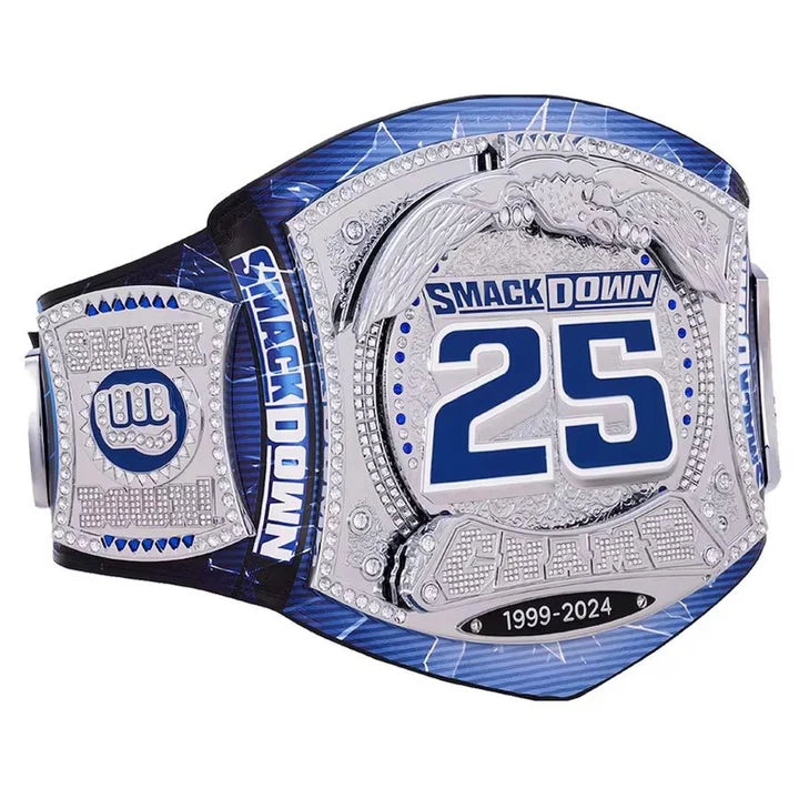SmackDown 25 Years Special Edition Spinner Championship Replica Aurex Belt