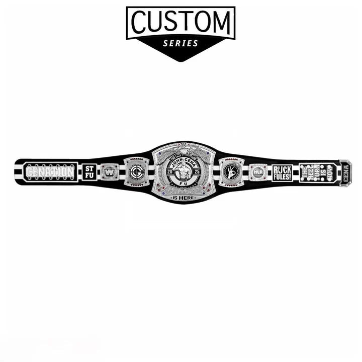 John Cena Custom Spinner Championship Replica Belt – Collector’s Edition Aurex Belt