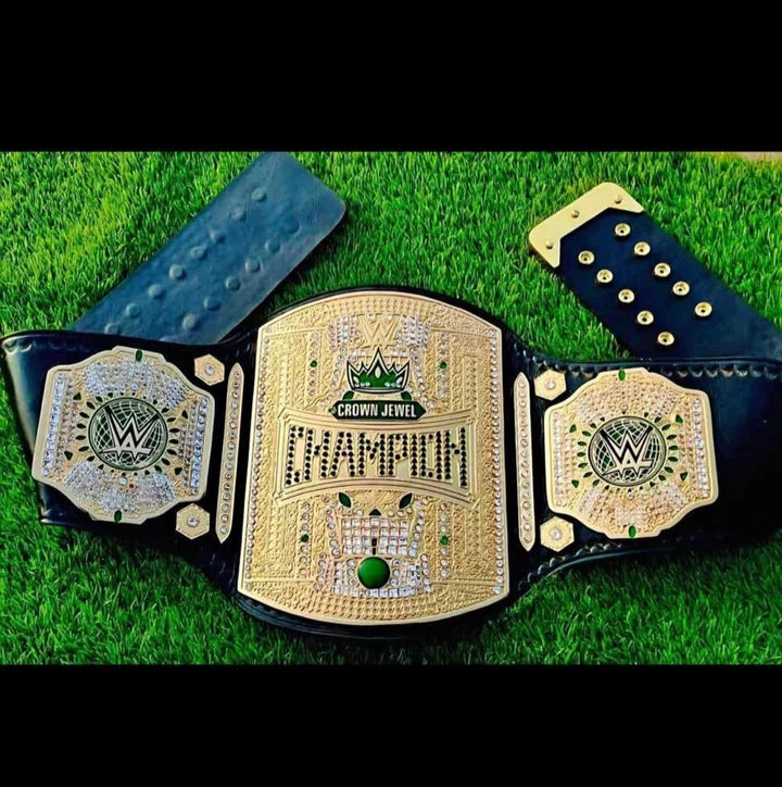 Universal Crown Jewel Championship Replica Title Aurex Belt