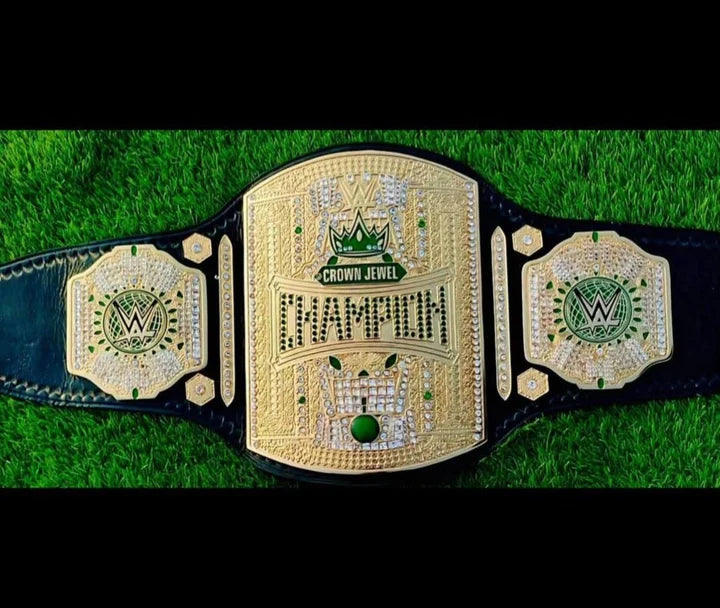 Universal Crown Jewel Championship Replica Title Aurex Belt