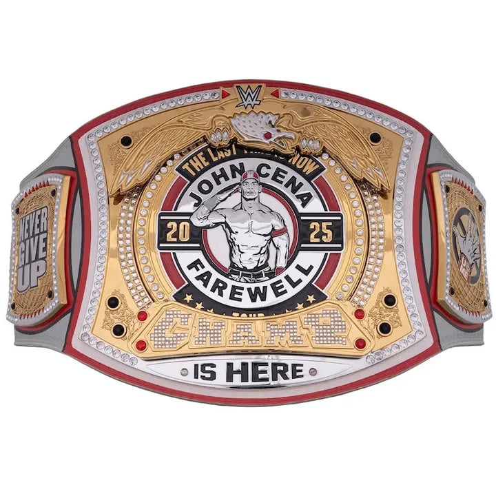 John Cena Farewell Tour 2025 Daytona Championship Replica Title Aurex Belt