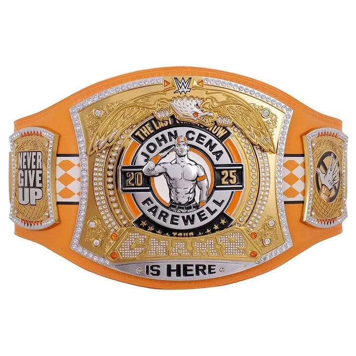 John Cena Farewell Tour 2025 Knoxville Championship Replica Title Aurex Belt