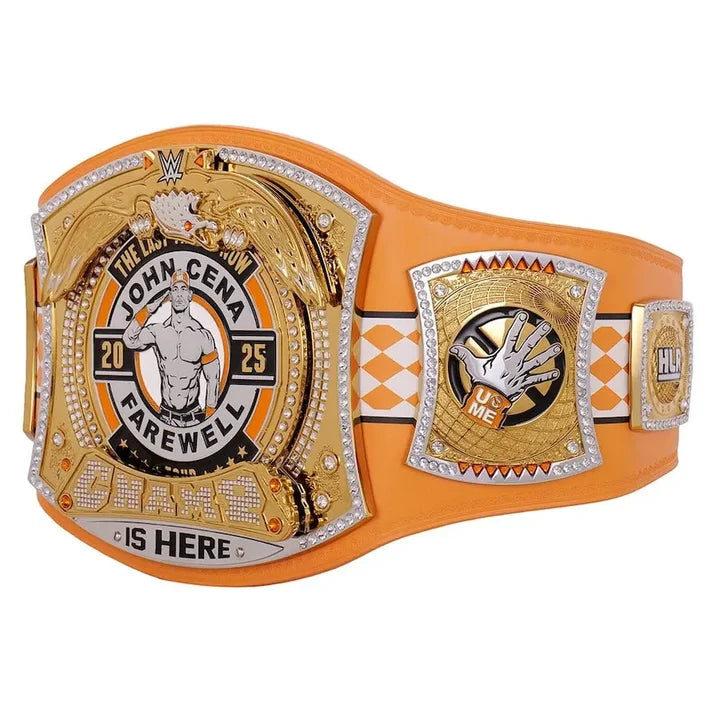 John Cena Farewell Tour 2025 Knoxville Championship Replica Title Aurex Belt