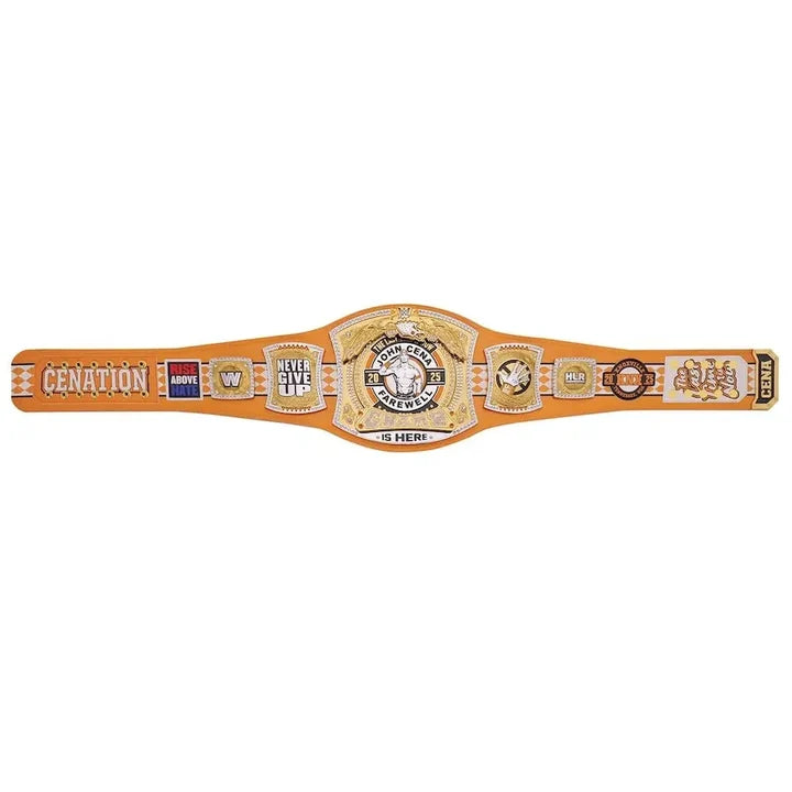 John Cena Farewell Tour 2025 Knoxville Championship Replica Title Aurex Belt
