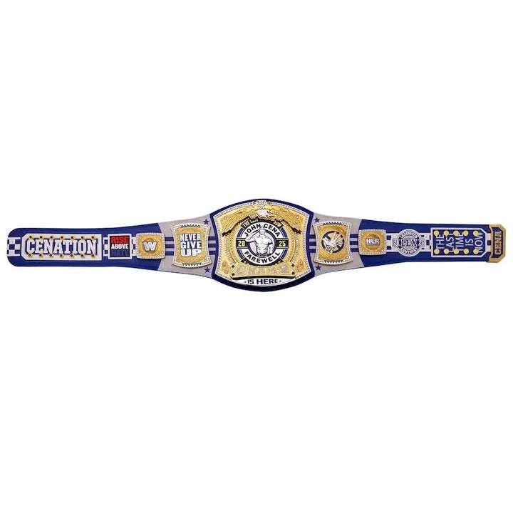 John Cena Farewell Tour 2025 Lexington Championship Replica Title Aurex Belt