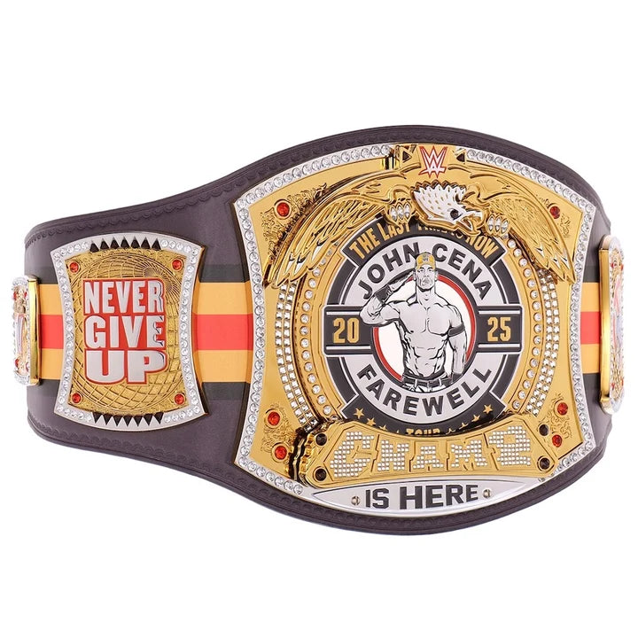 John Cena Farewell Tour 2025 San Diego Spinner Championship Replica Title Aurex Belt