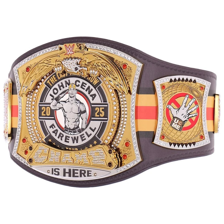 John Cena Farewell Tour 2025 San Diego Spinner Championship Replica Title Aurex Belt