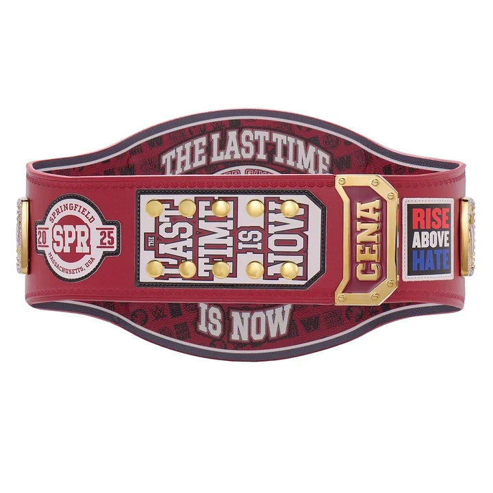 John Cena Farewell Tour 2025 Springfield Spinner Championship Replica Title Aurex Belt