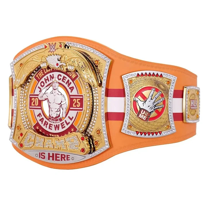 John Cena Farewell Tour 2025 Tampa Championship Replica Title Aurex Belt