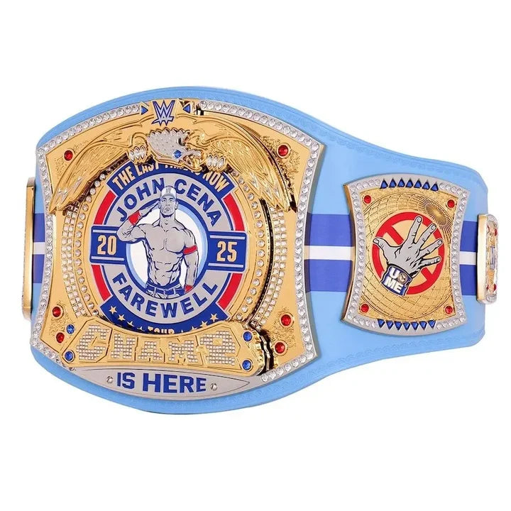 John Cena Farewell Tour 2025 Toronto Championship Replica Title Aurex Belt