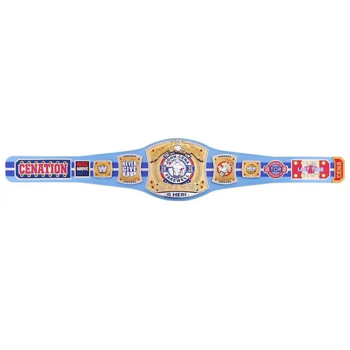 John Cena Farewell Tour 2025 Toronto Championship Replica Title Aurex Belt