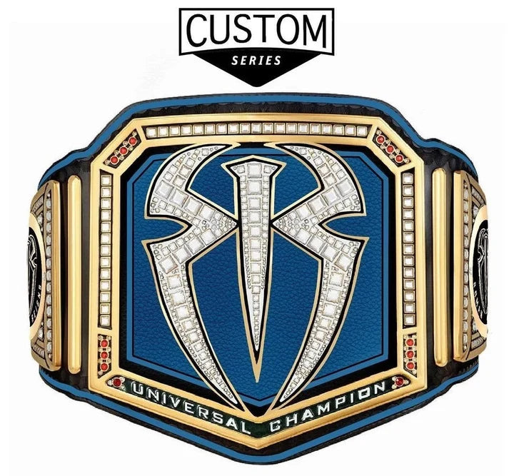 Roman Reigns Custom Signature Series Wrestling Championship Replica Aurex Belt