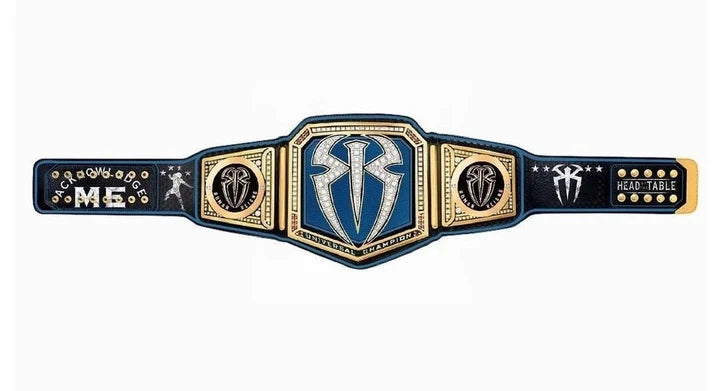 Roman Reigns Custom Signature Series Wrestling Championship Replica Aurex Belt