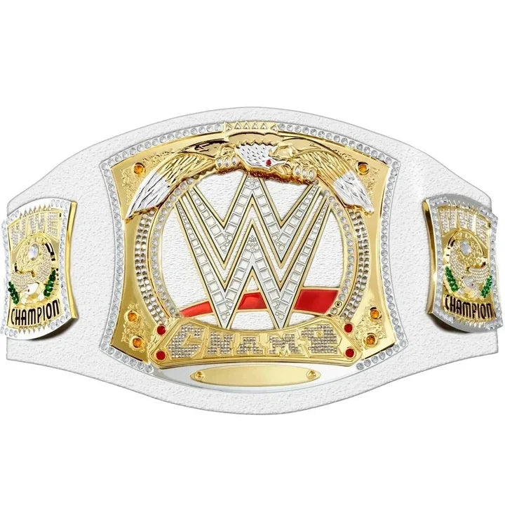 John Cena White Spinner Championship Replica Title Aurex Belt