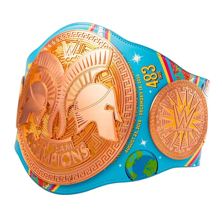 New Day Tag Team Championship Wrestling Replica Title Aurex Belt