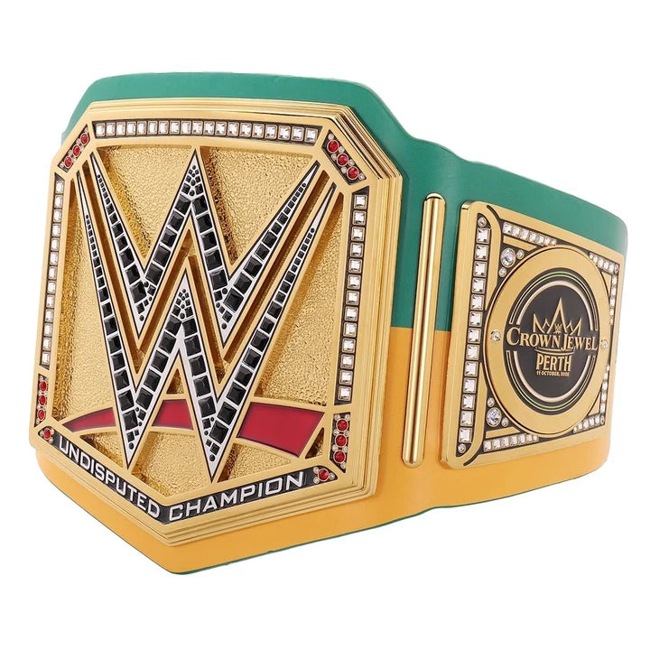 Crown Jewel 2025 Perth Championship Replica Title Aurex Belt