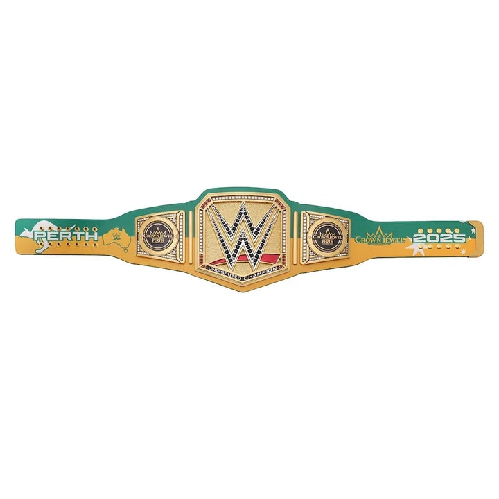 Crown Jewel 2025 Perth Championship Replica Title Aurex Belt