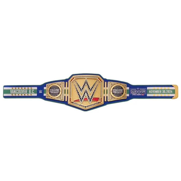 Survivor Series WarGames 2024 Championship Replica Title Aurex Belt